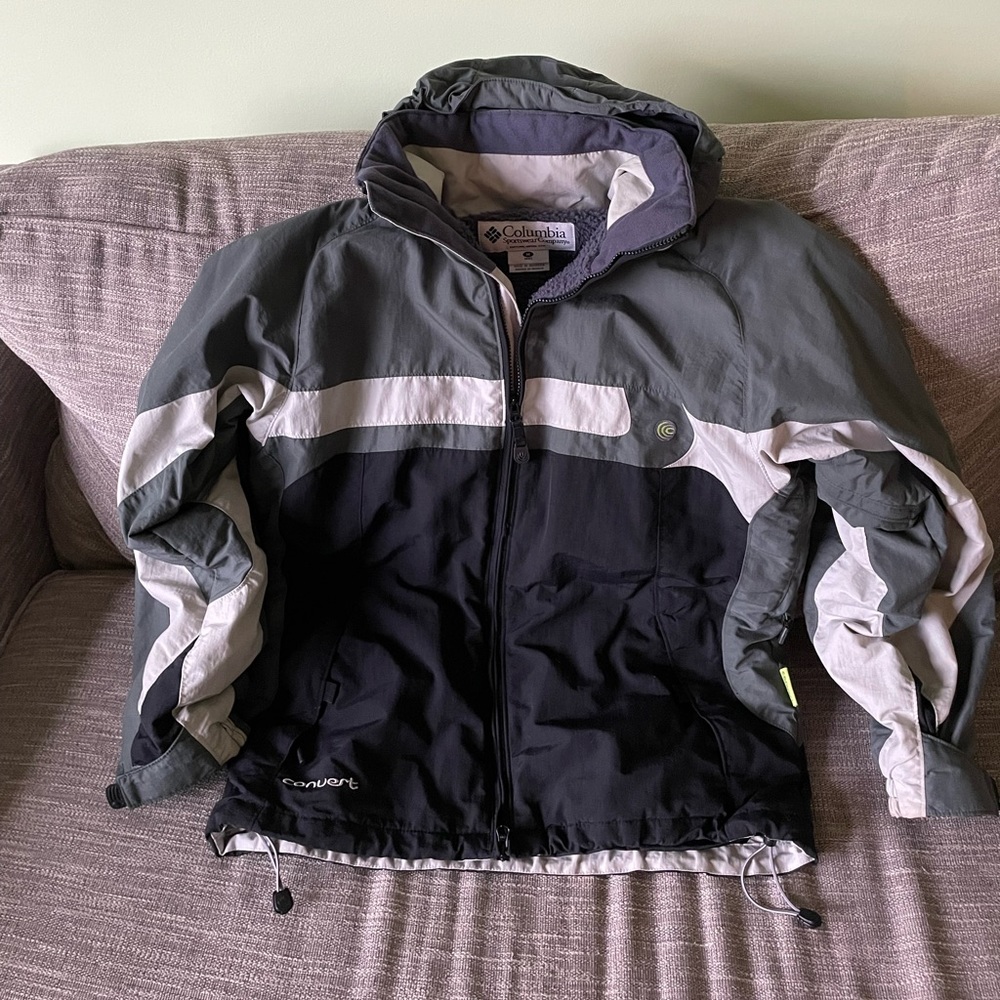 Columbia sherpa lined winter coat